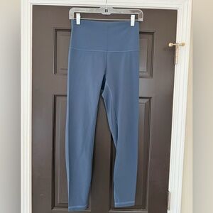 Lululemon SHR Wunder Under Full On Luxtreme Leggings 8 Code Blue Super High Rise